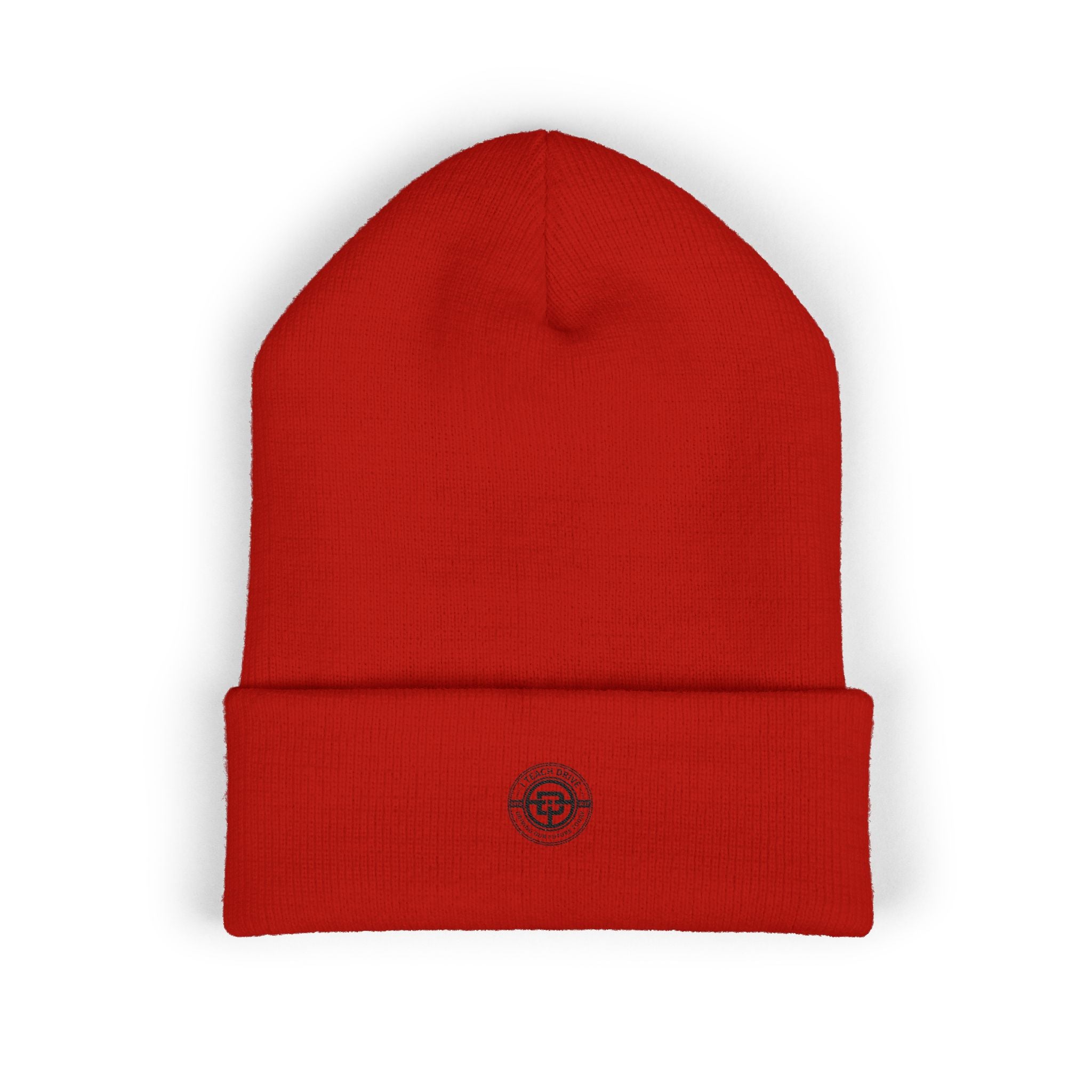 I Teach Drive, logo-Embroidered Beanie