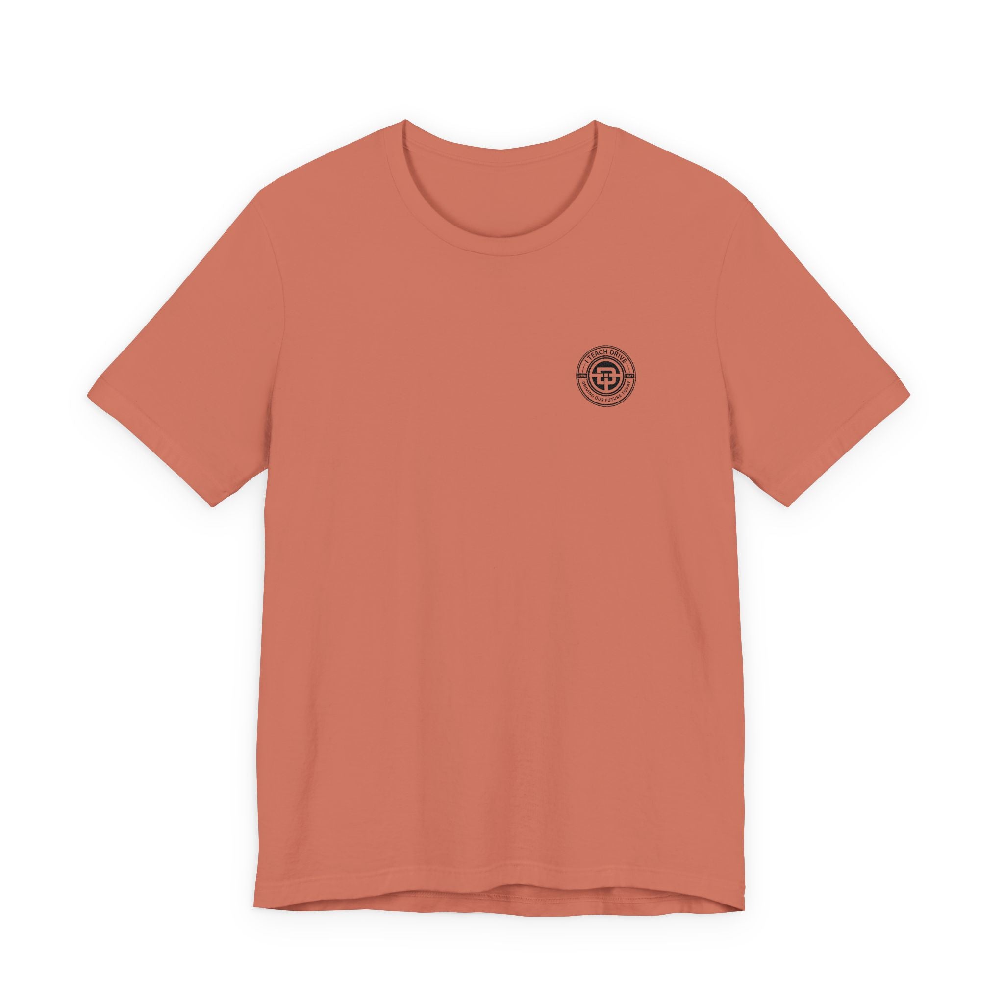 I Teach Drive, logo Unisex Jersey Short Sleeve Tee