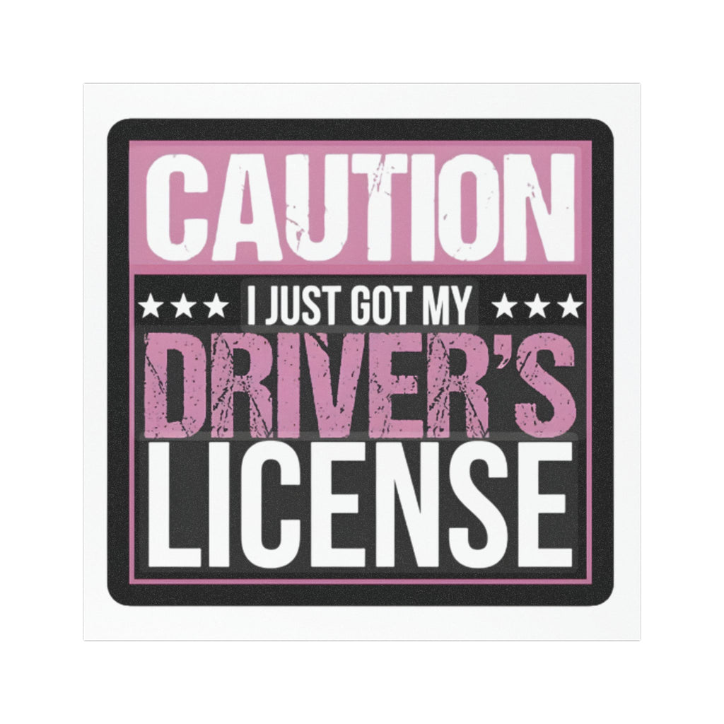 Student Driver Car Magnet — "Still Learning" Funny Driving Reminder