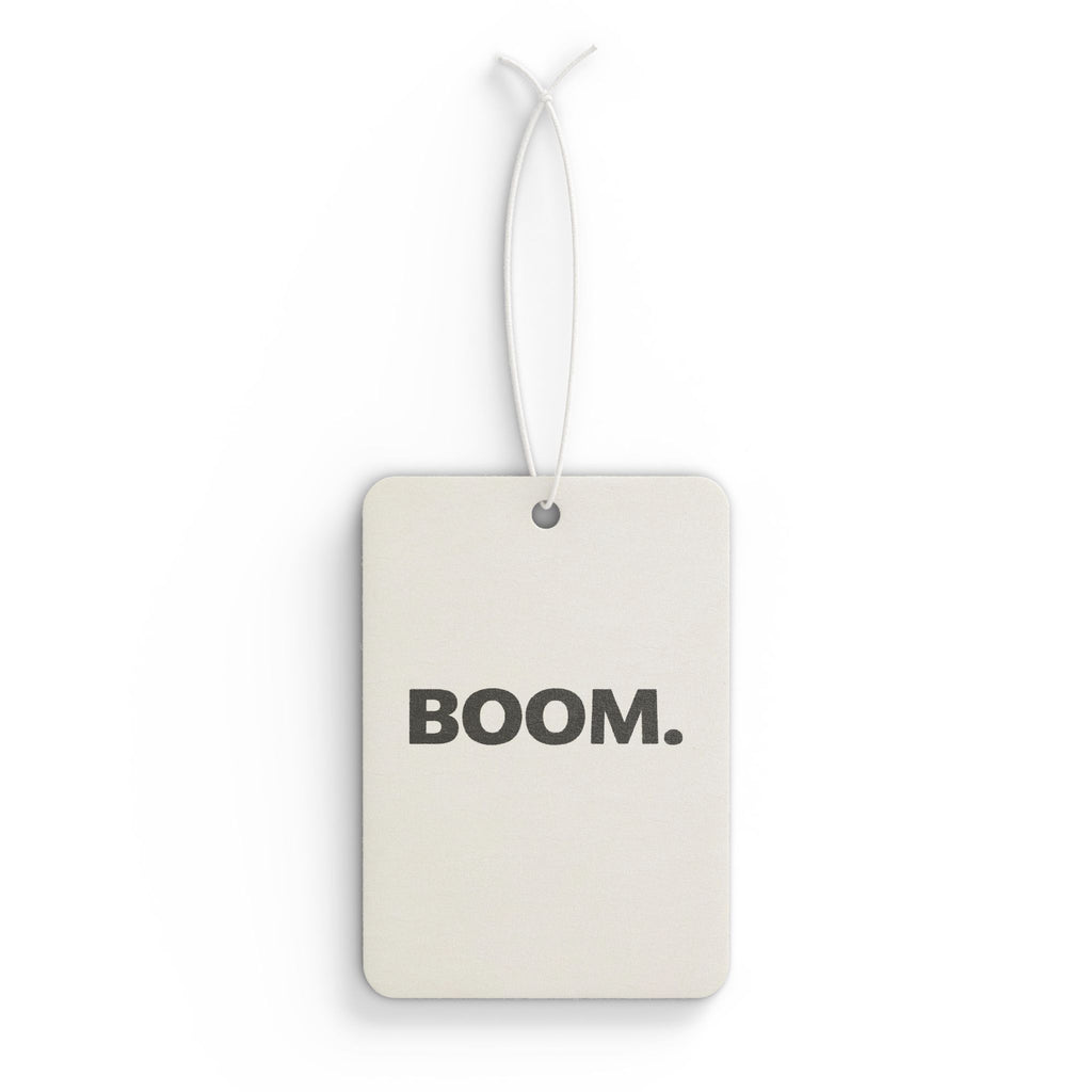 'BOOM' Car Air Freshener