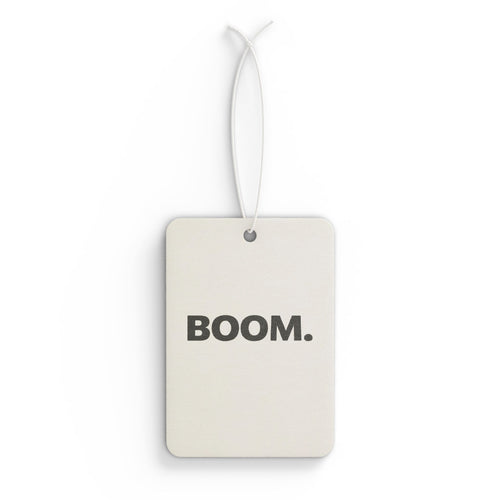 'BOOM' Car Air Freshener