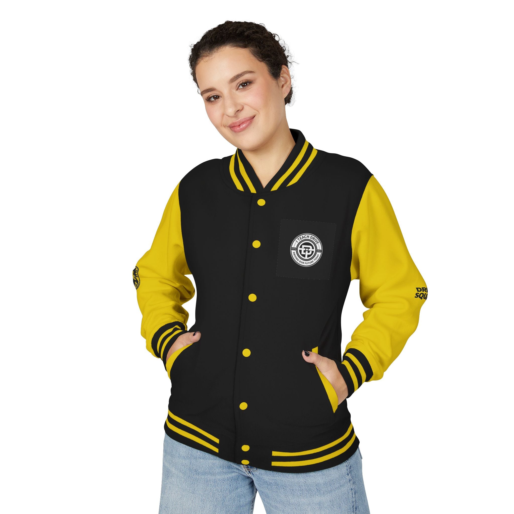 Letterman Jacket – Vintage College Logo Varsity Jacket