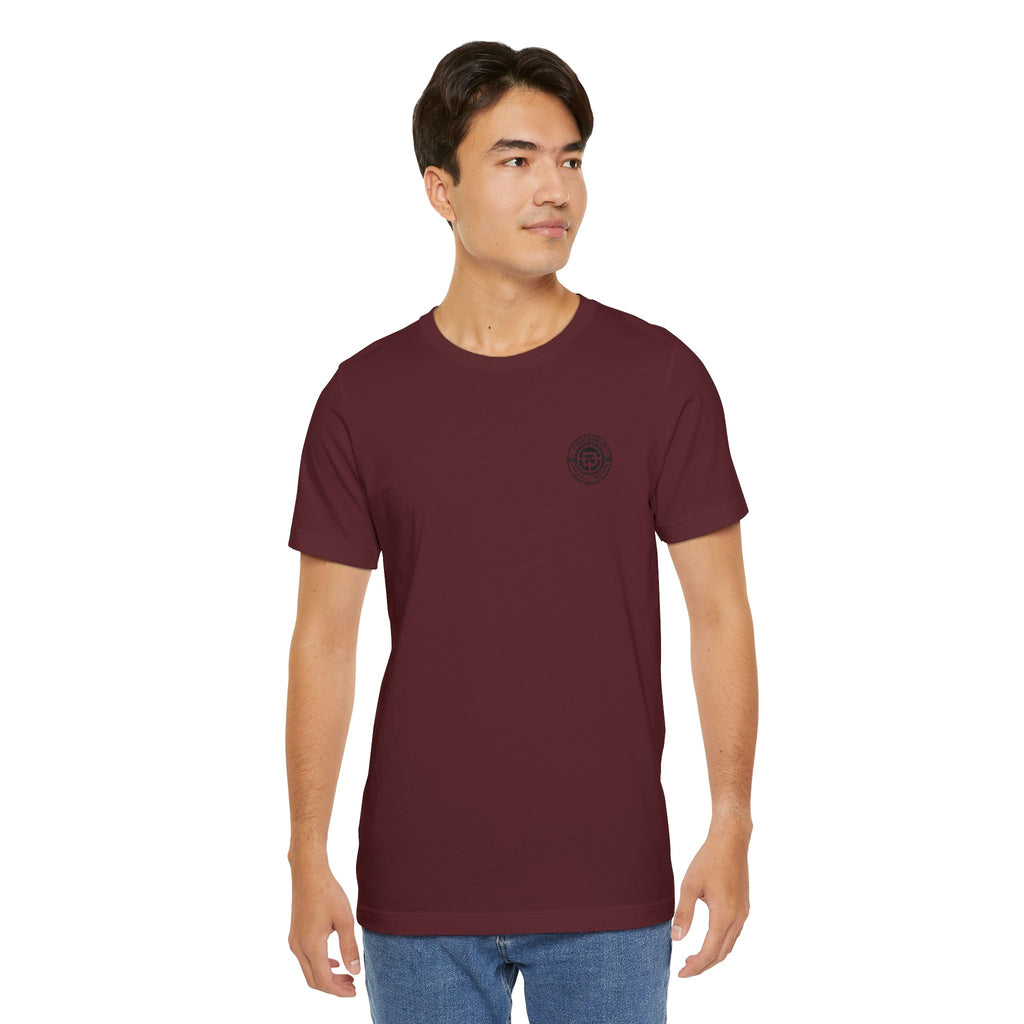 I Teach Drive, logo Unisex Jersey Short Sleeve Tee