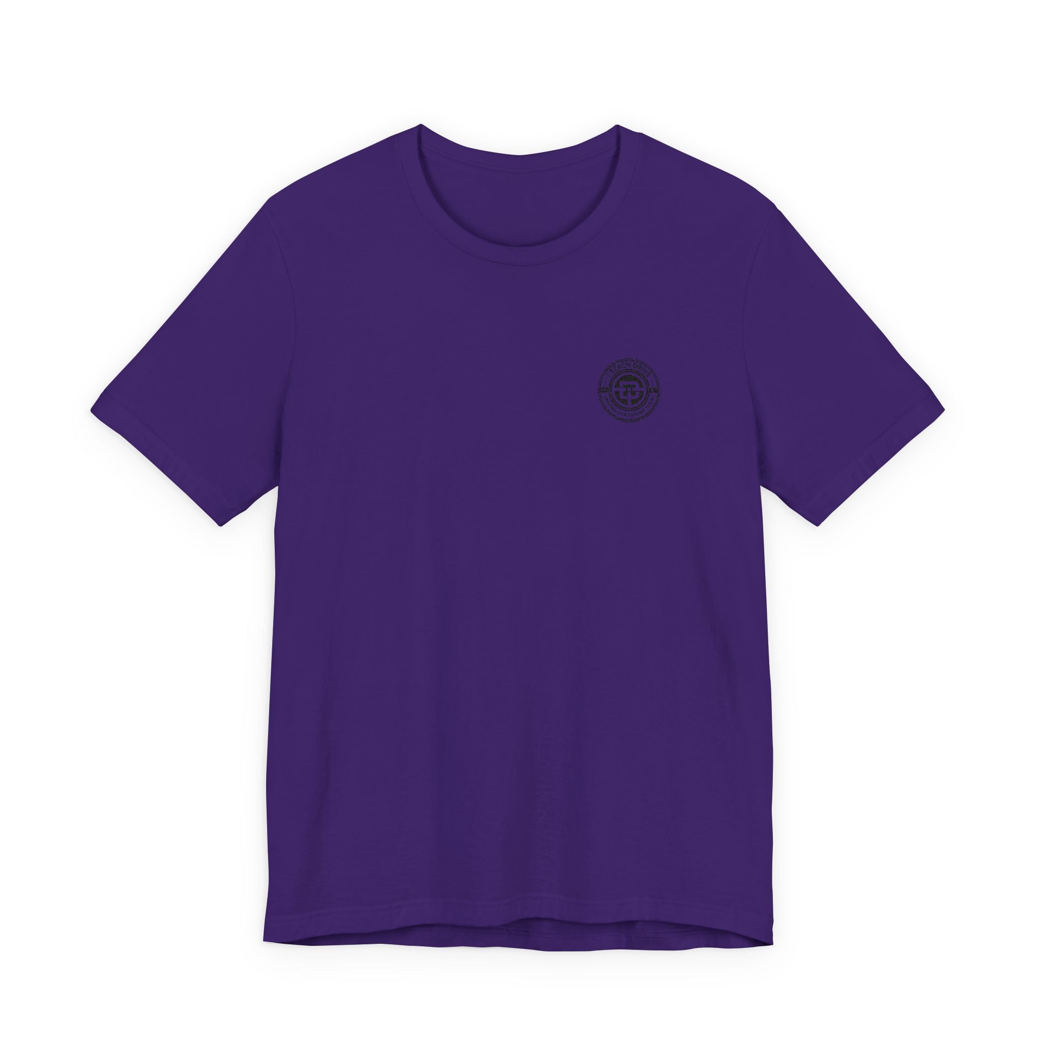 I Teach Drive, logo Unisex Jersey Short Sleeve Tee