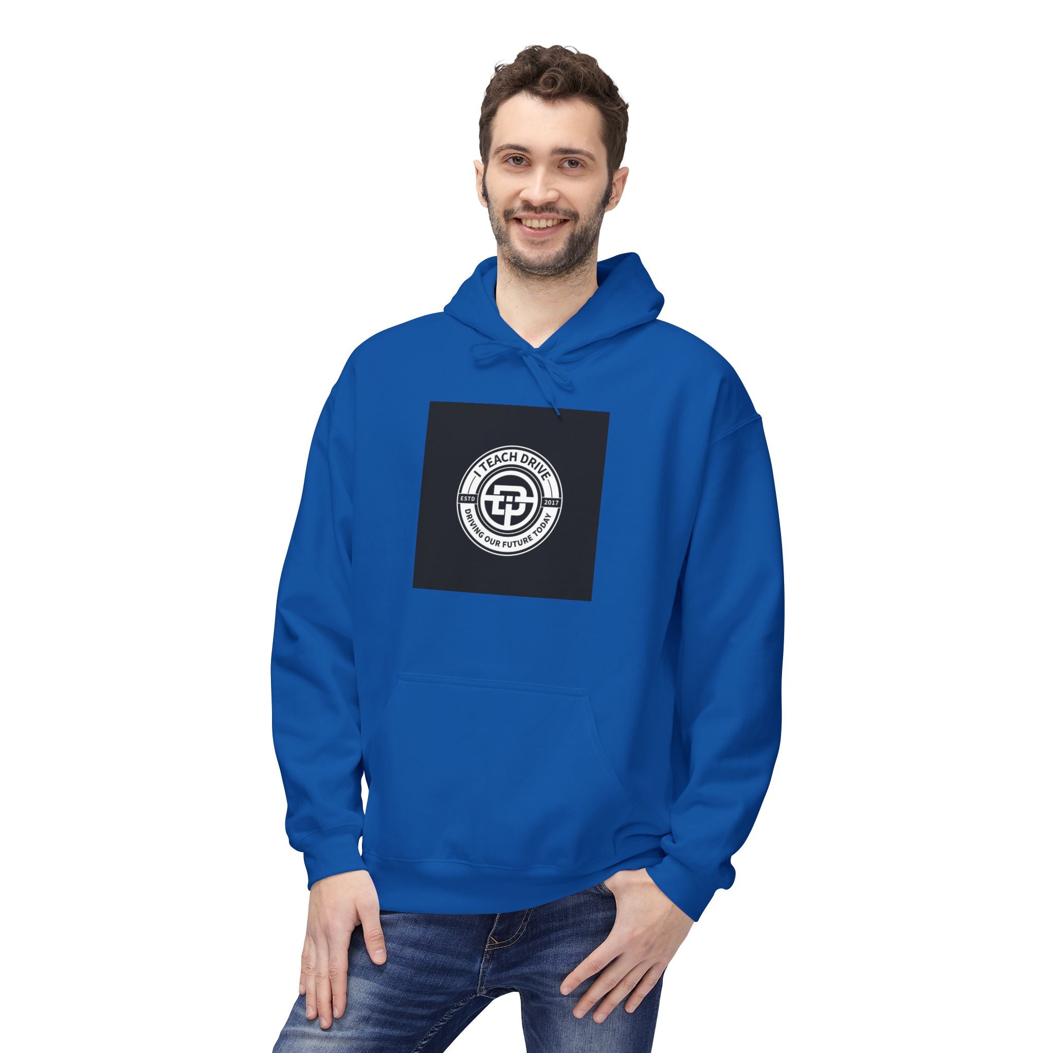 Classic I Teach Drive Logo,  Fleece Hoodie