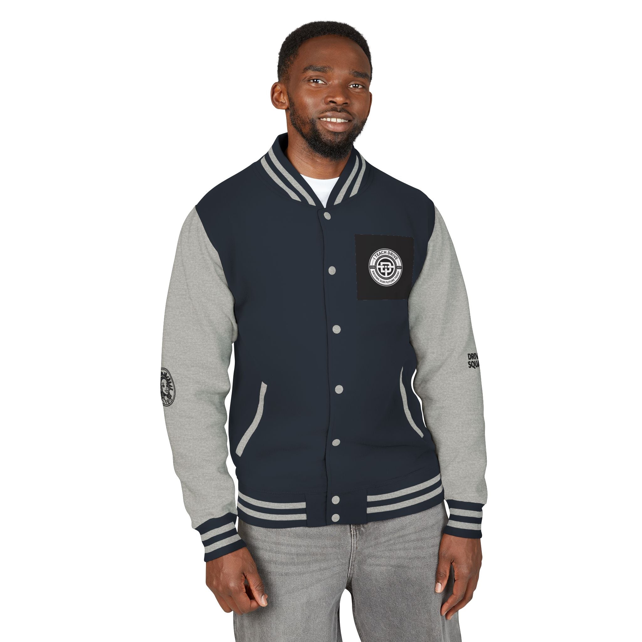 Letterman Jacket – Vintage College Logo Varsity Jacket