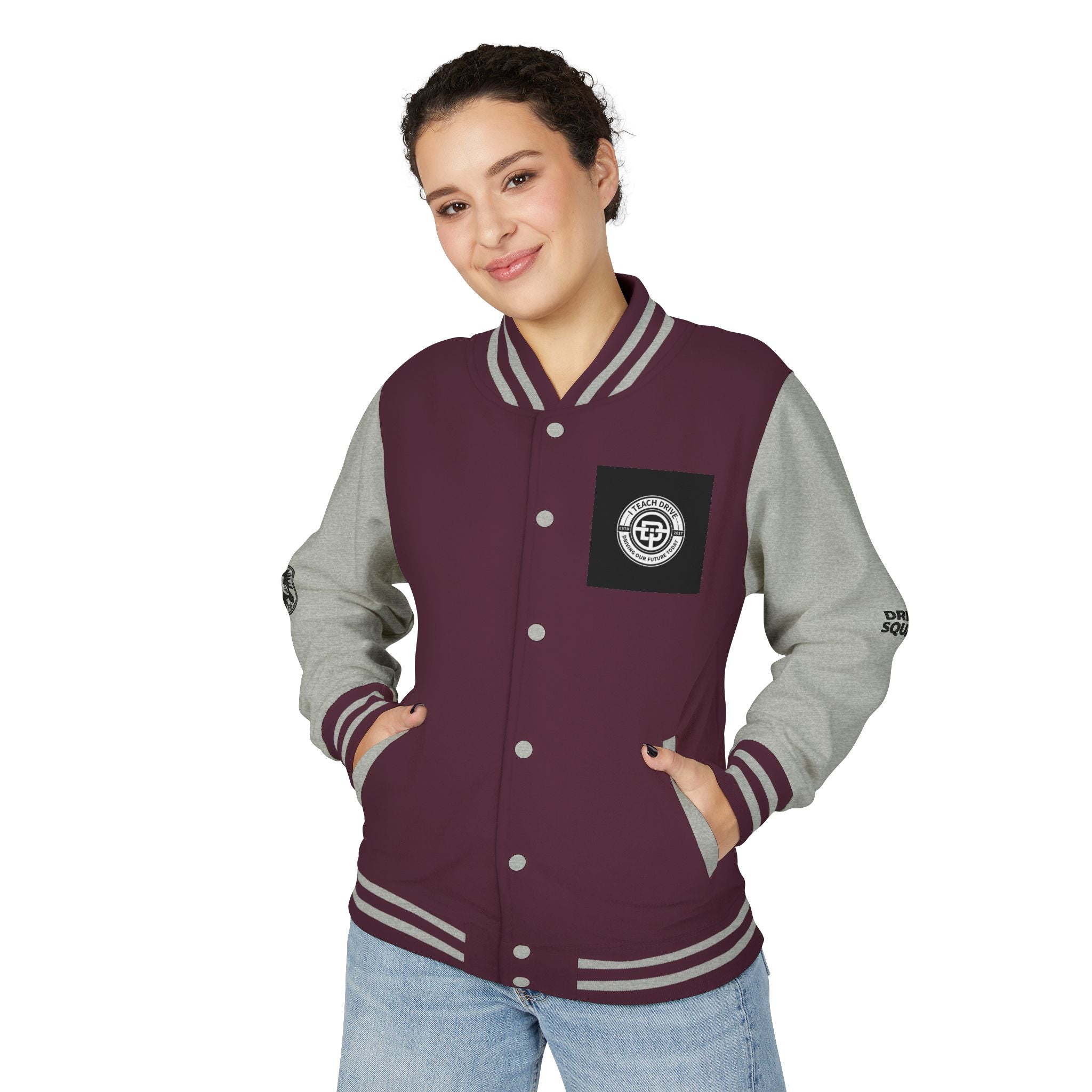 Letterman Jacket – Vintage College Logo Varsity Jacket