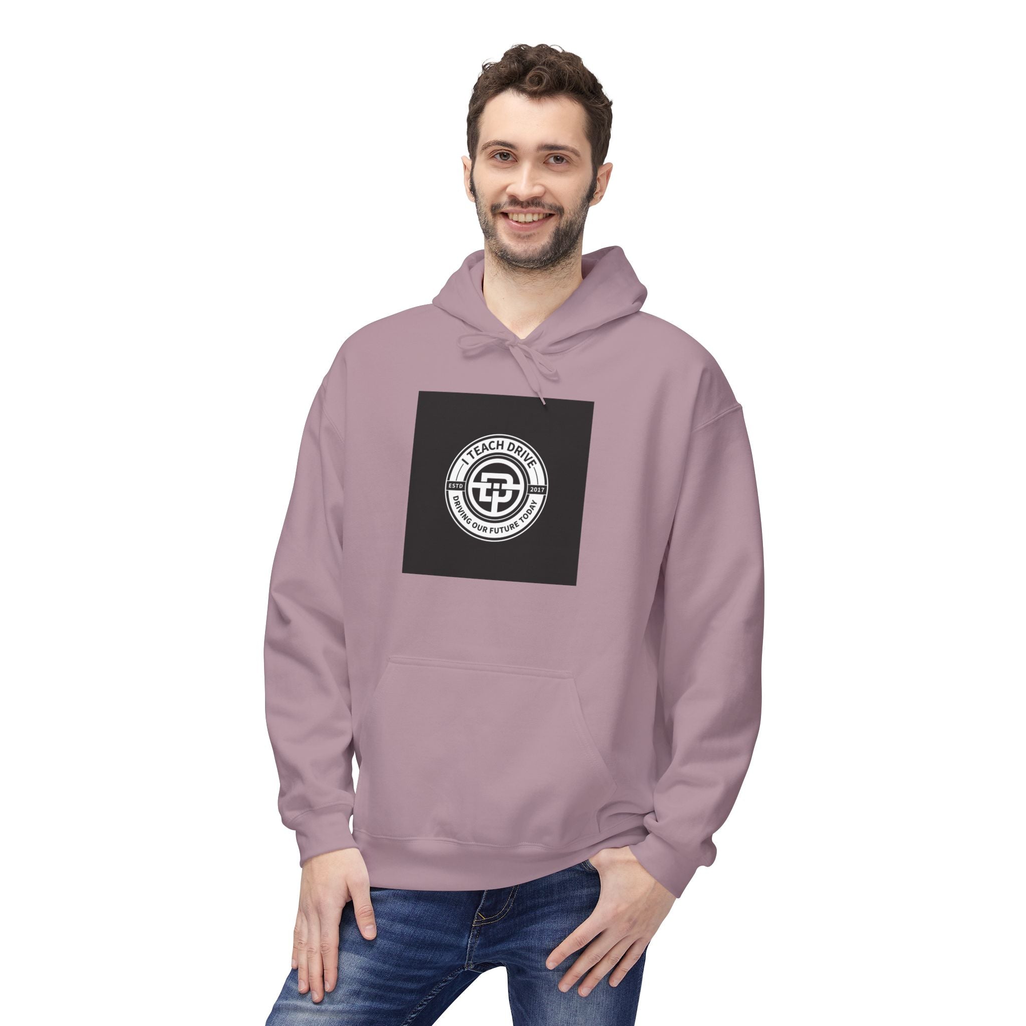 Classic I Teach Drive Logo,  Fleece Hoodie