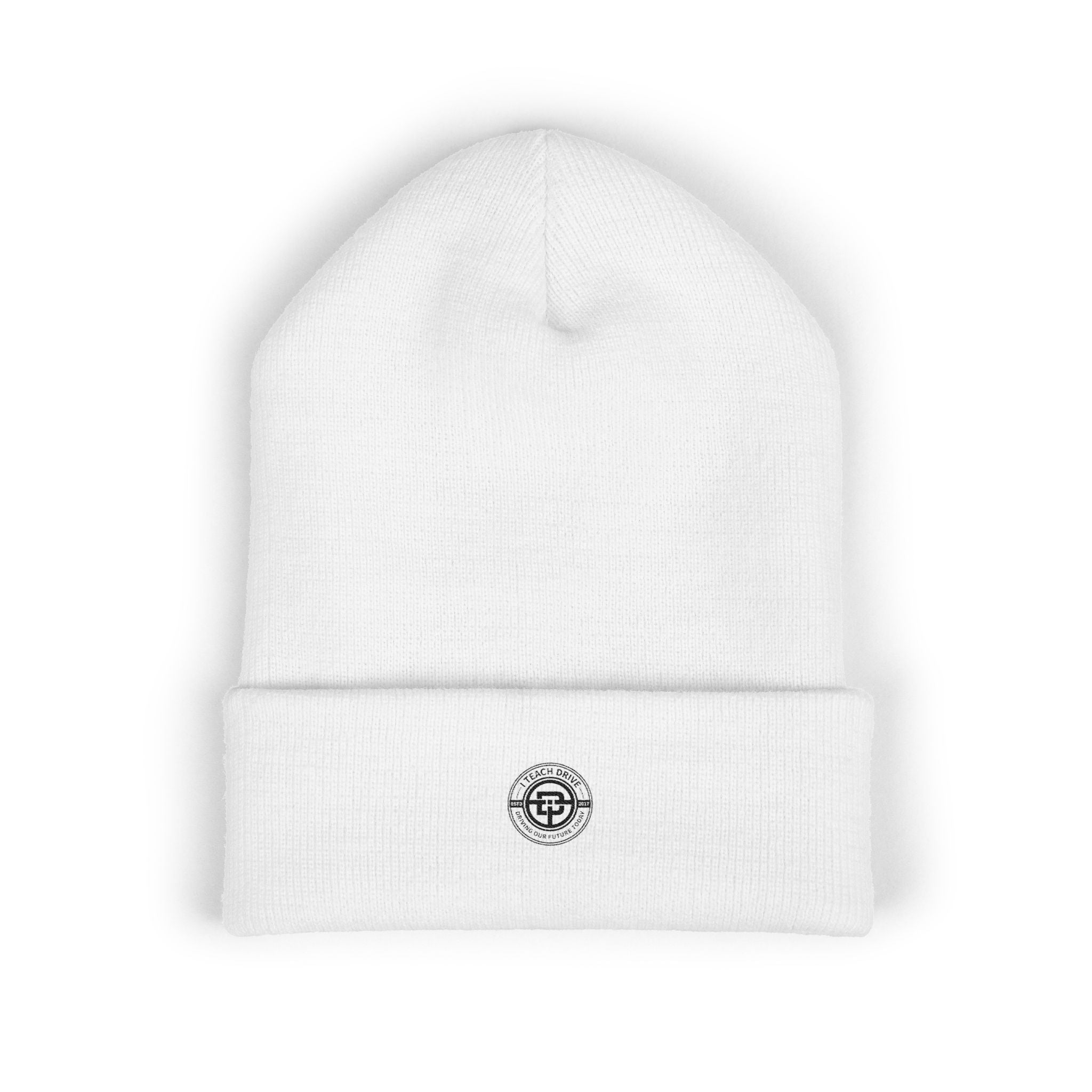 I Teach Drive, logo-Embroidered Beanie