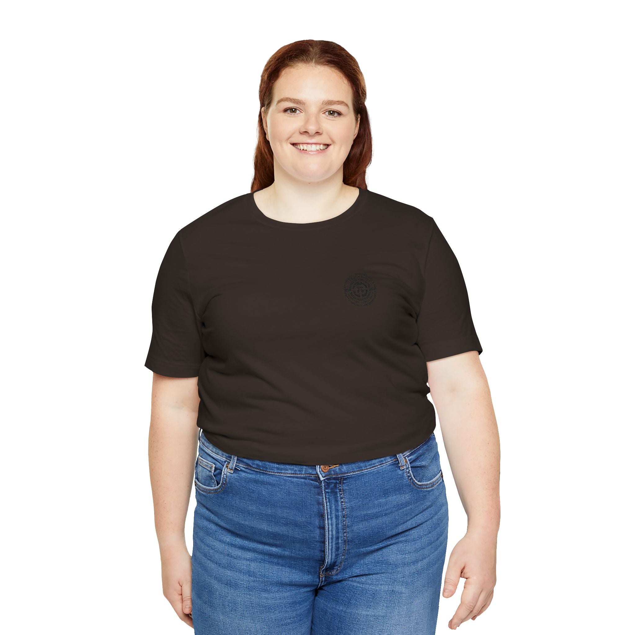 I Teach Drive, logo Unisex Jersey Short Sleeve Tee