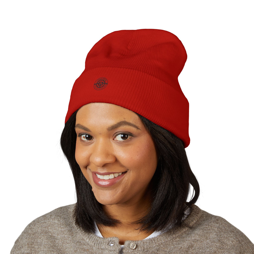 I Teach Drive, logo-Embroidered Beanie