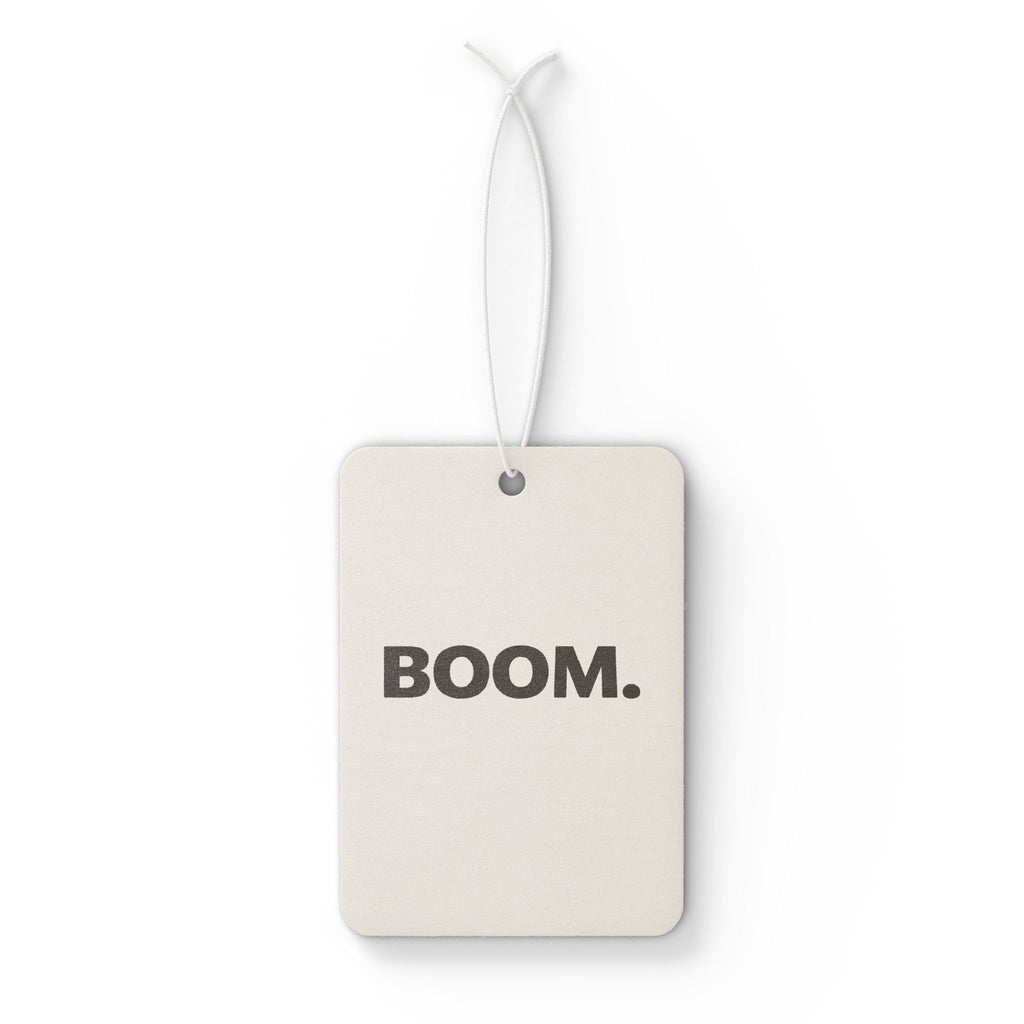 'BOOM' Car Air Freshener