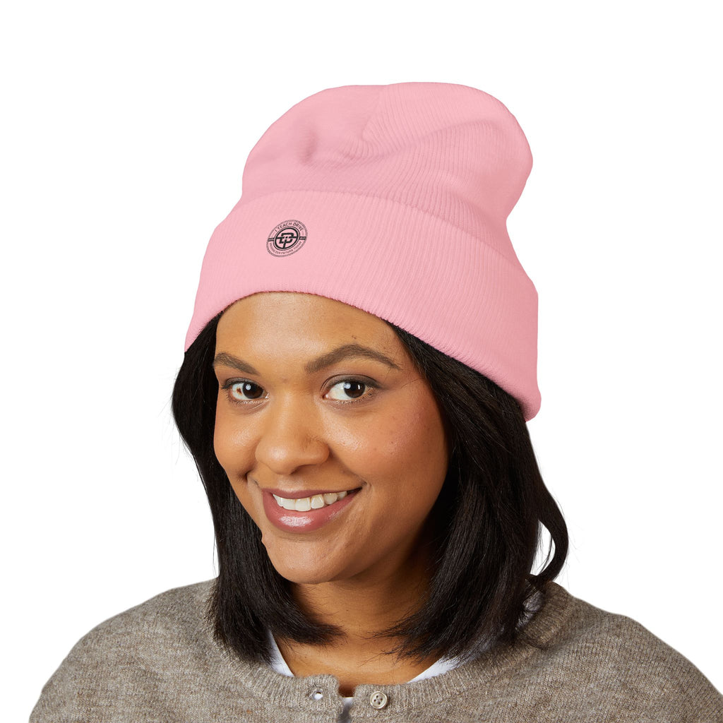 I Teach Drive, logo-Embroidered Beanie