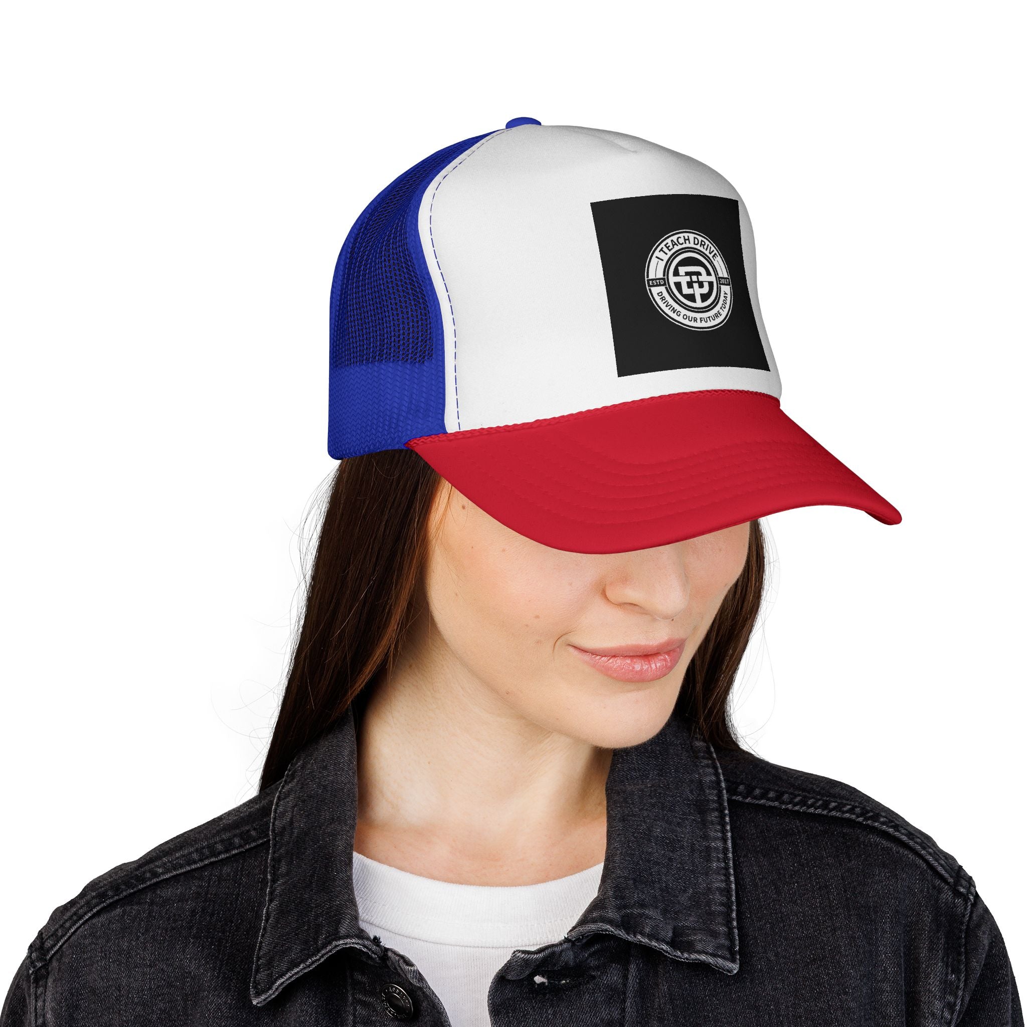Trucker Cap — I Teach Drive logo