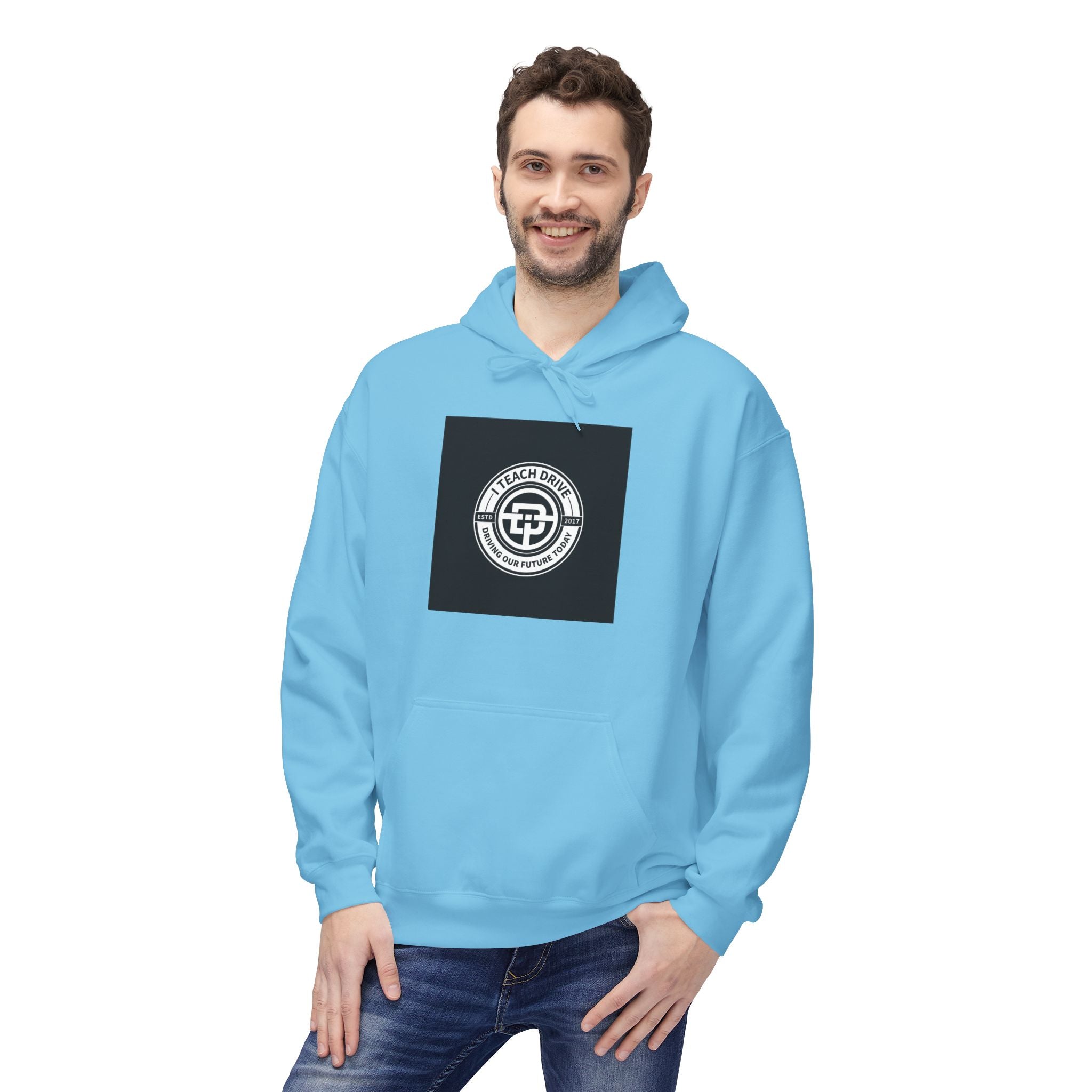Classic I Teach Drive Logo,  Fleece Hoodie