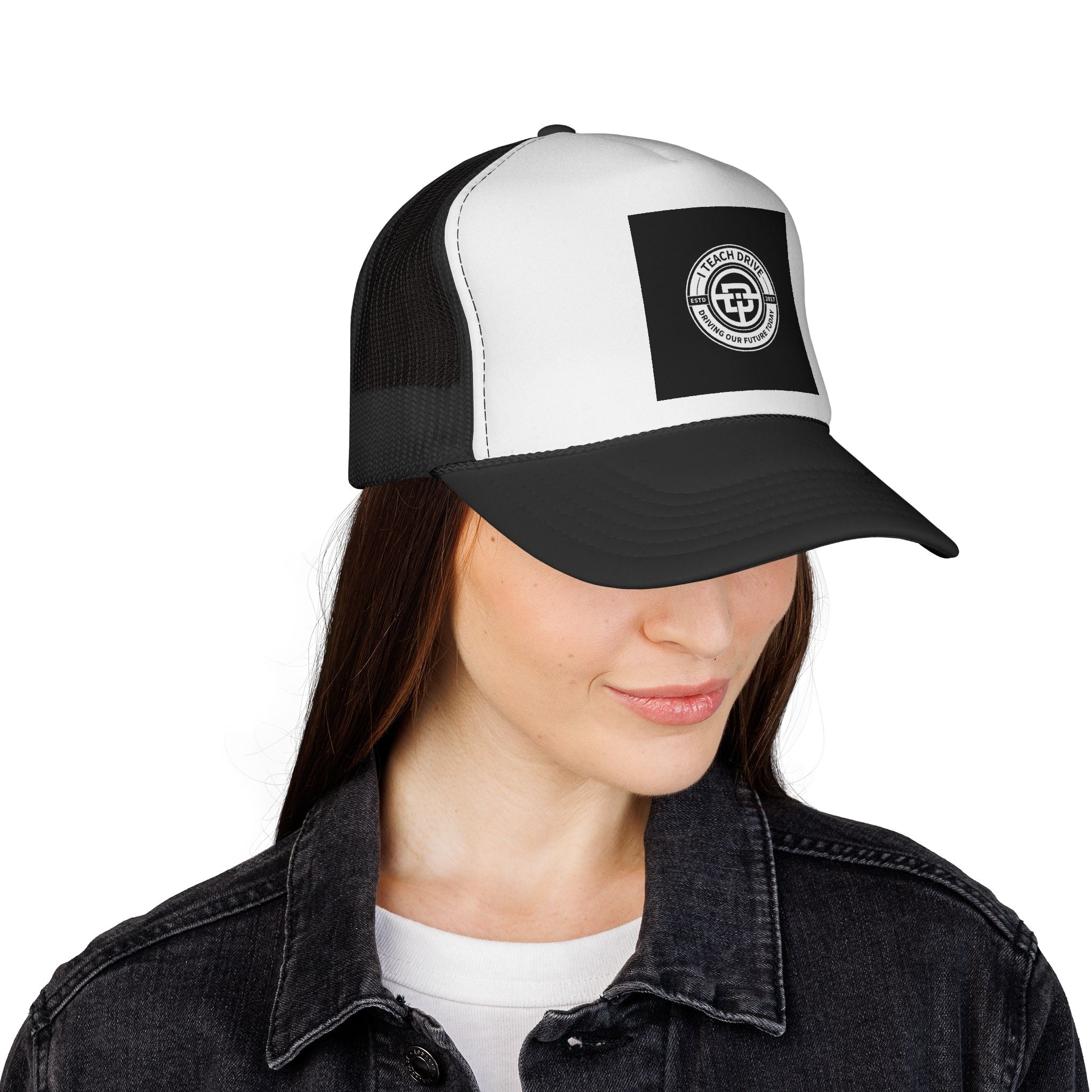 Trucker Cap — I Teach Drive logo