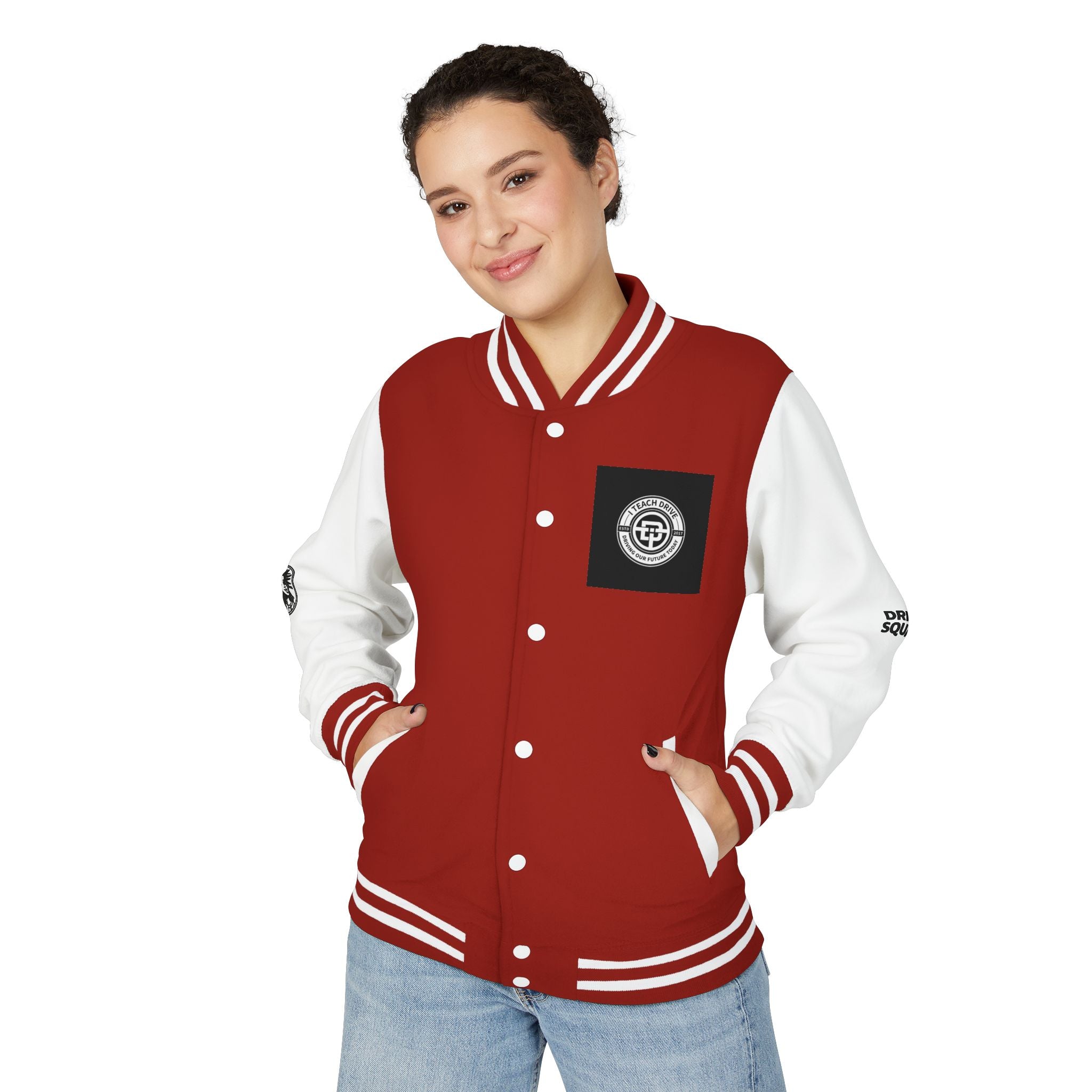 Letterman Jacket – Vintage College Logo Varsity Jacket