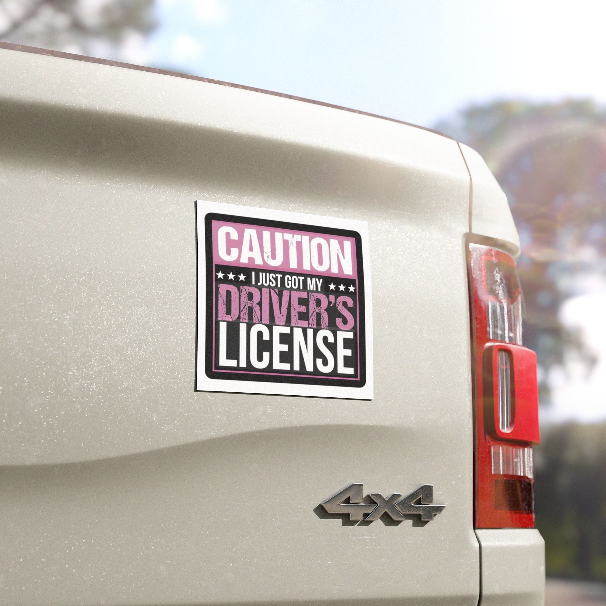 Student Driver Car Magnet — "Still Learning" Funny Driving Reminder