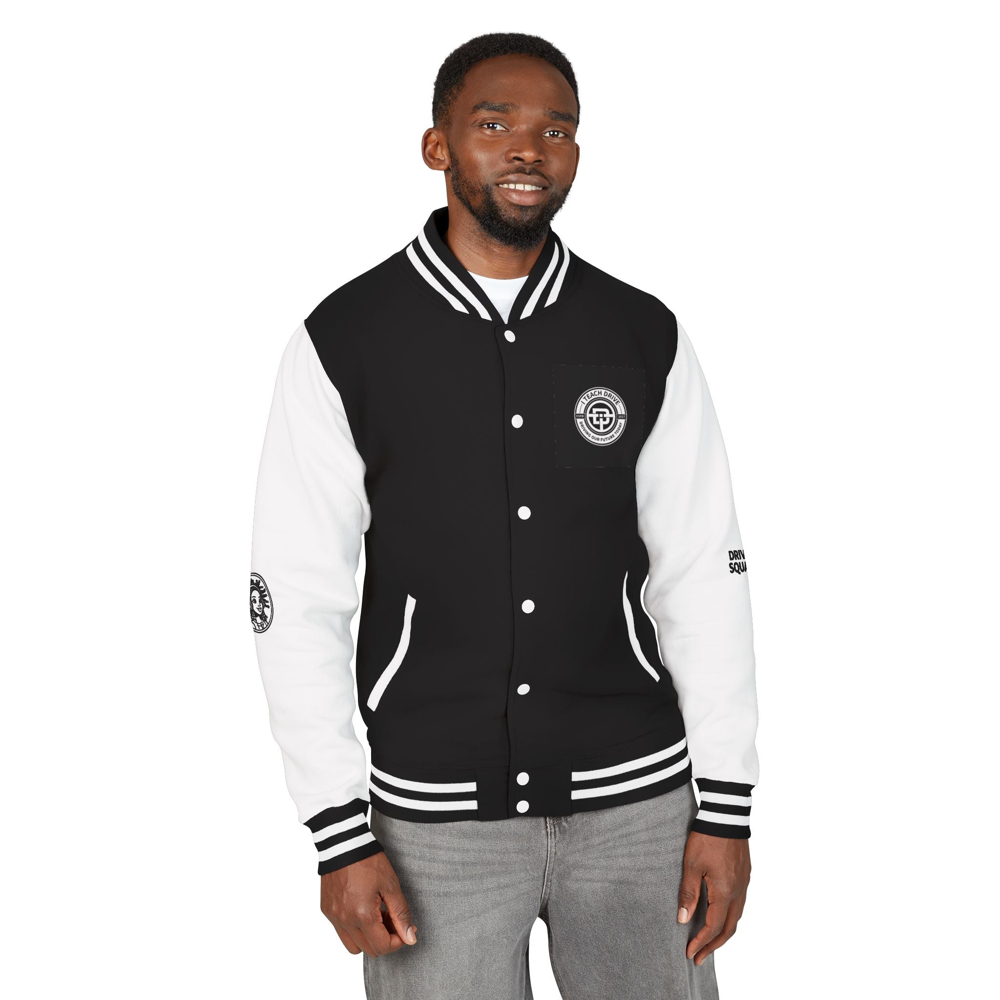 Letterman Jacket – Vintage College Logo Varsity Jacket