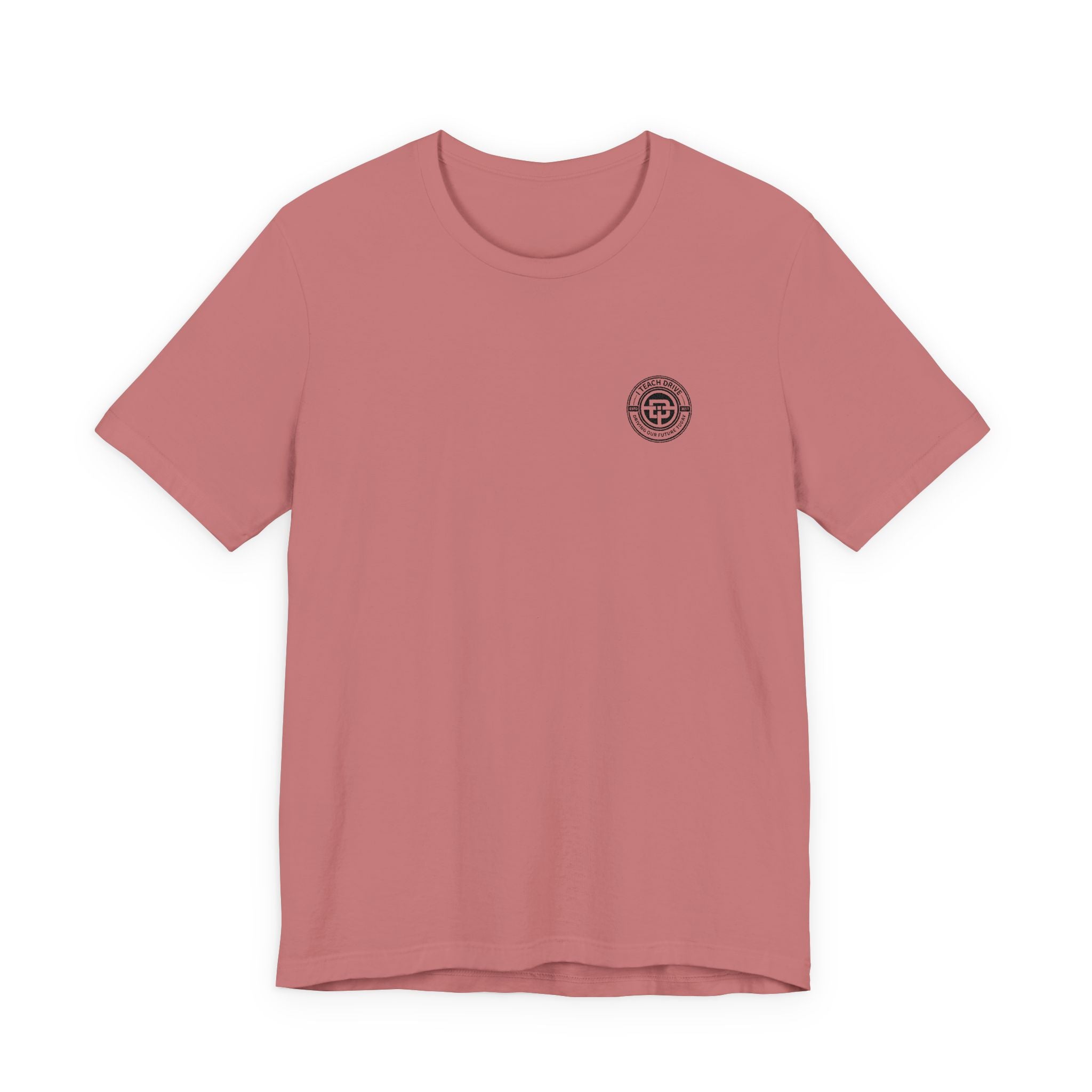 I Teach Drive, logo Unisex Jersey Short Sleeve Tee
