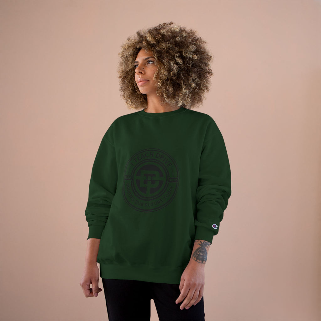 Teacher Sweatshirt — "I Teach. I Drive. I Shape Our Future." Crewneck