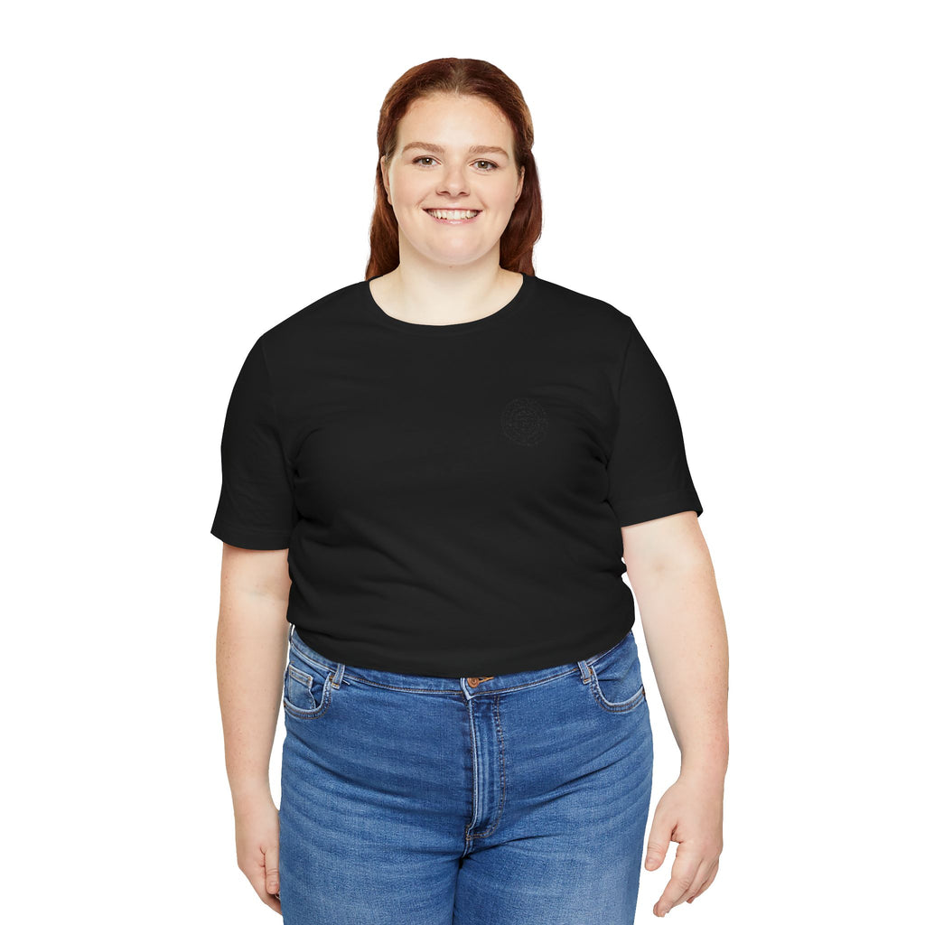 I Teach Drive, logo Unisex Jersey Short Sleeve Tee