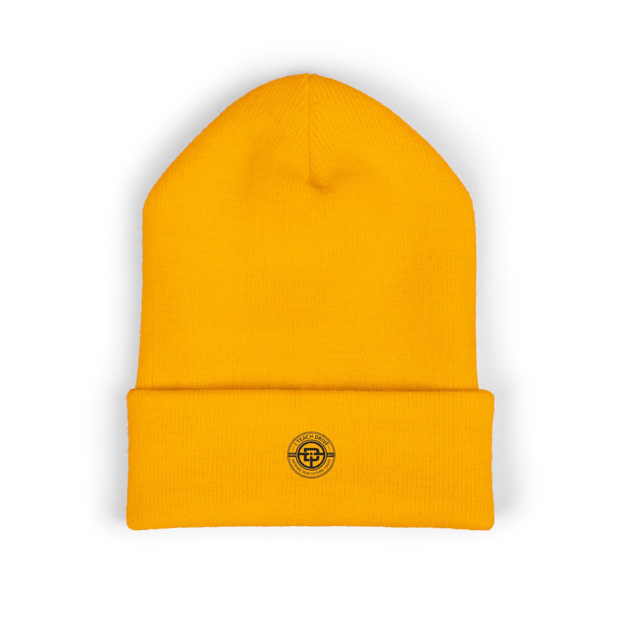 I Teach Drive, logo-Embroidered Beanie