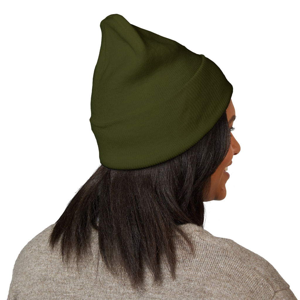 I Teach Drive, logo-Embroidered Beanie
