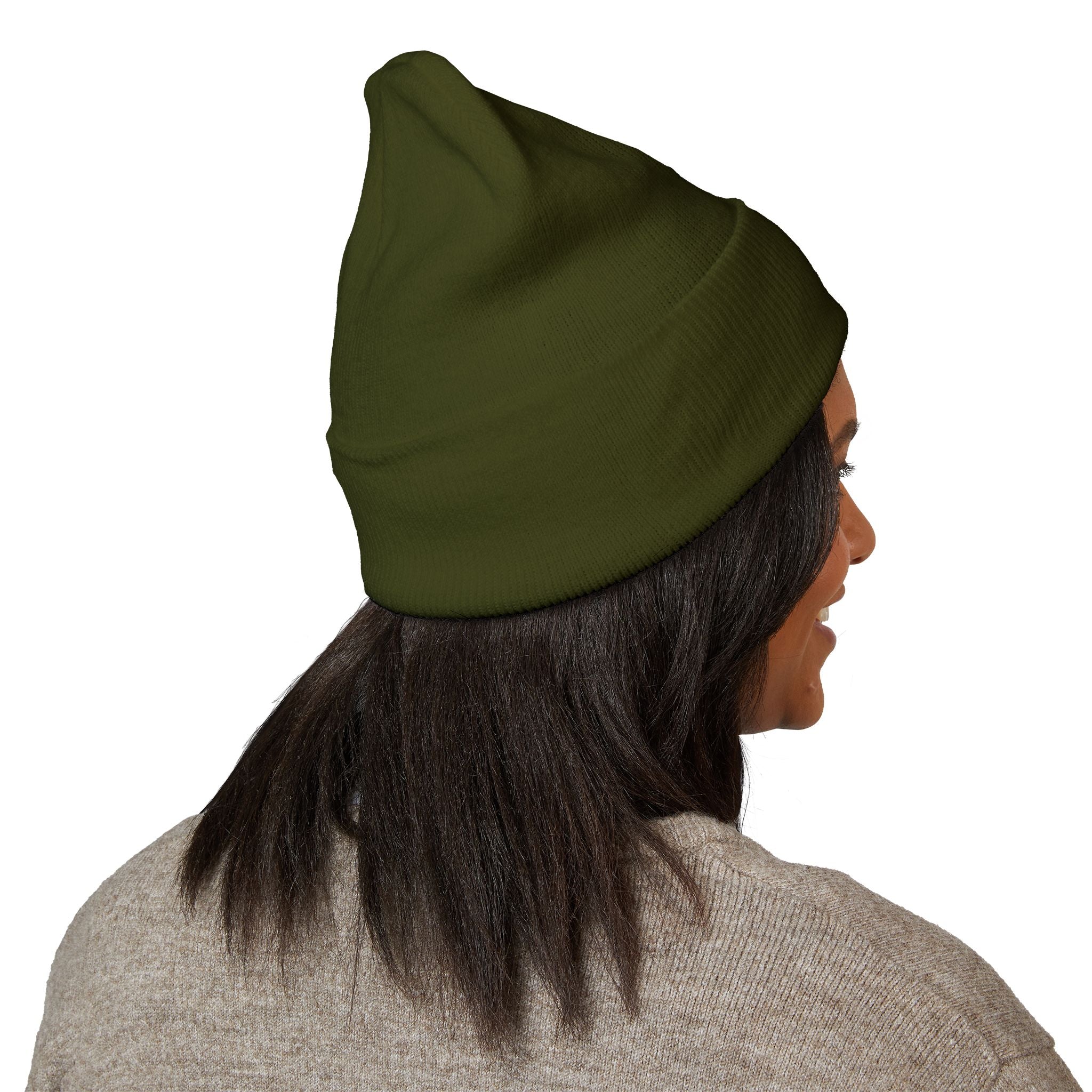 I Teach Drive, logo-Embroidered Beanie