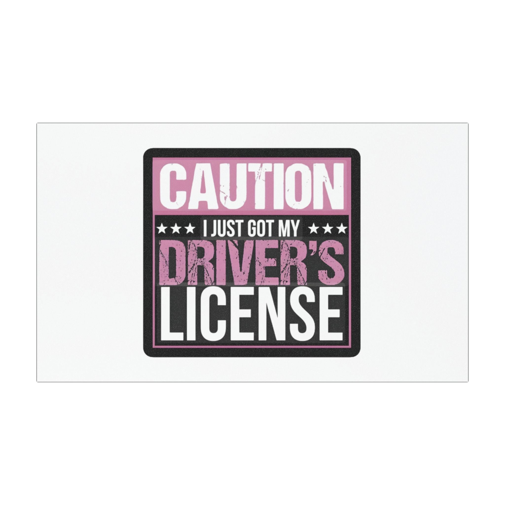 Student Driver Car Magnet — "Still Learning" Funny Driving Reminder