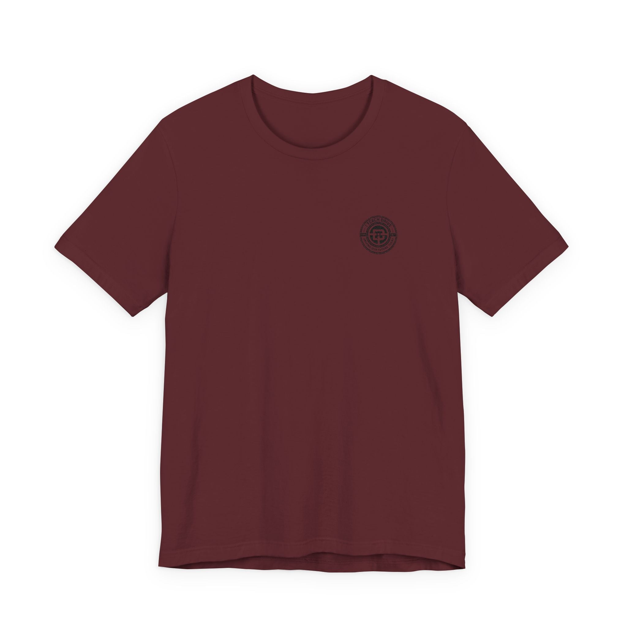 I Teach Drive, logo Unisex Jersey Short Sleeve Tee