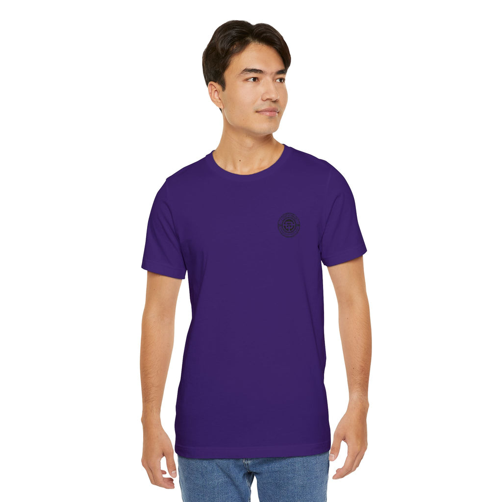 I Teach Drive, logo Unisex Jersey Short Sleeve Tee
