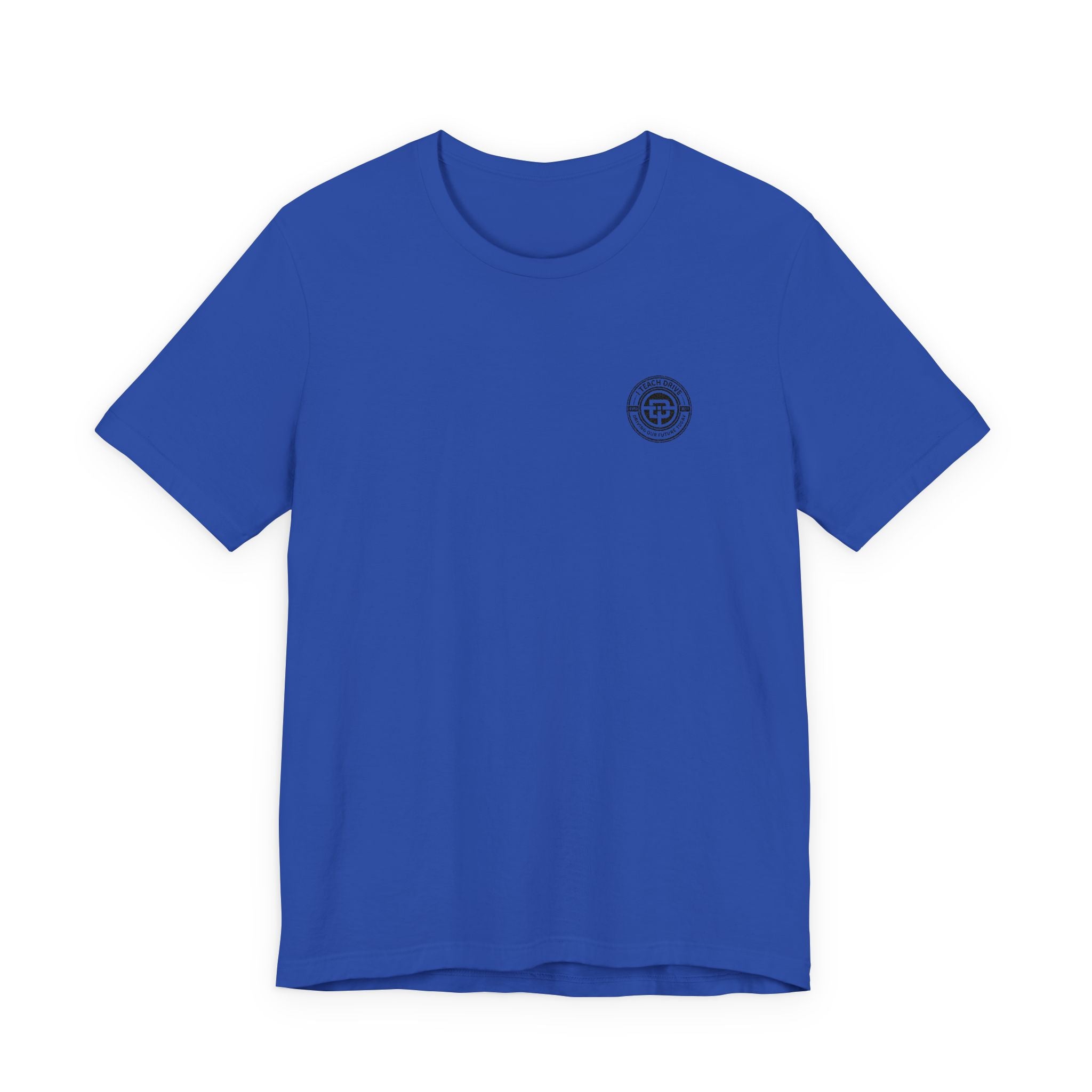 I Teach Drive, logo Unisex Jersey Short Sleeve Tee