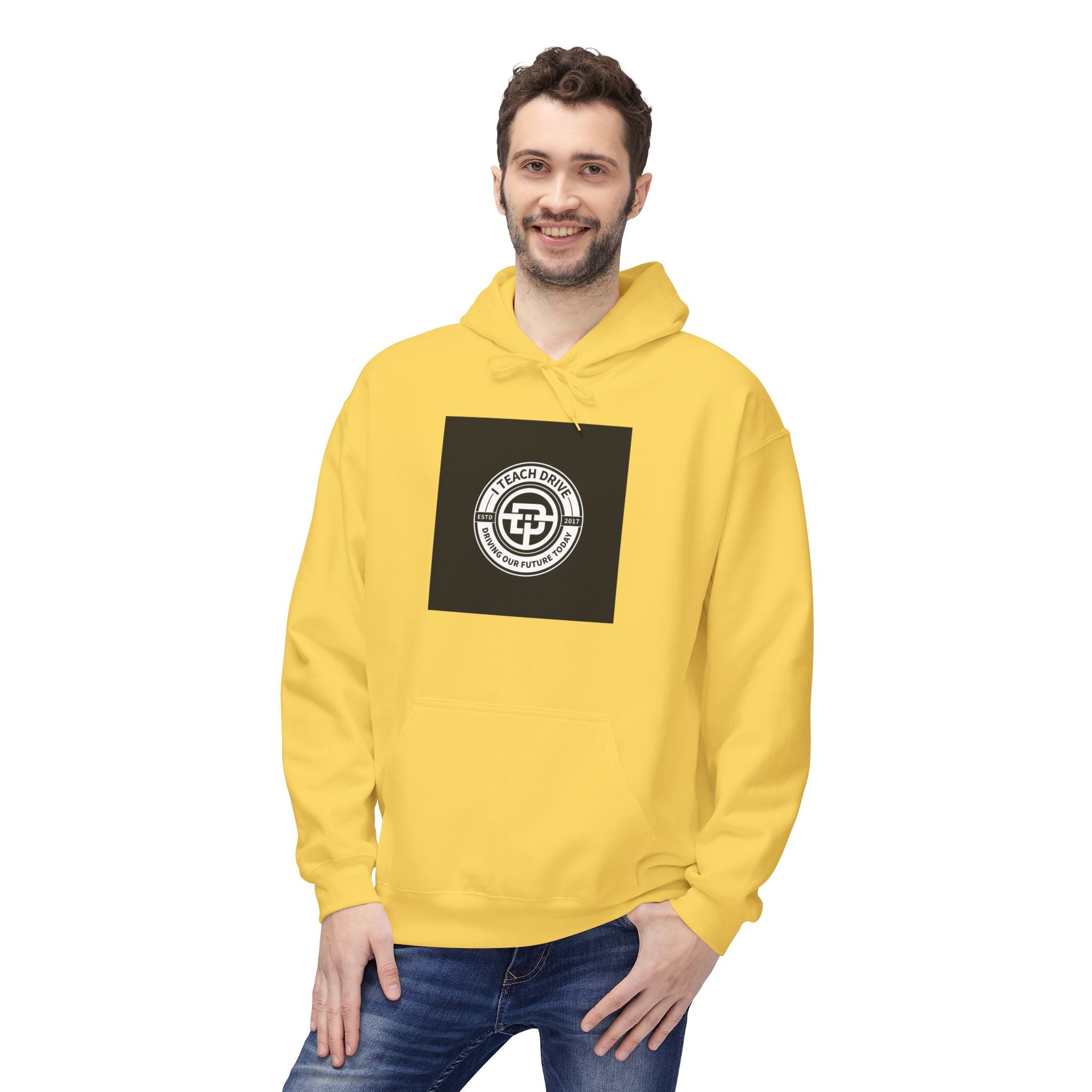 Classic I Teach Drive Logo,  Fleece Hoodie