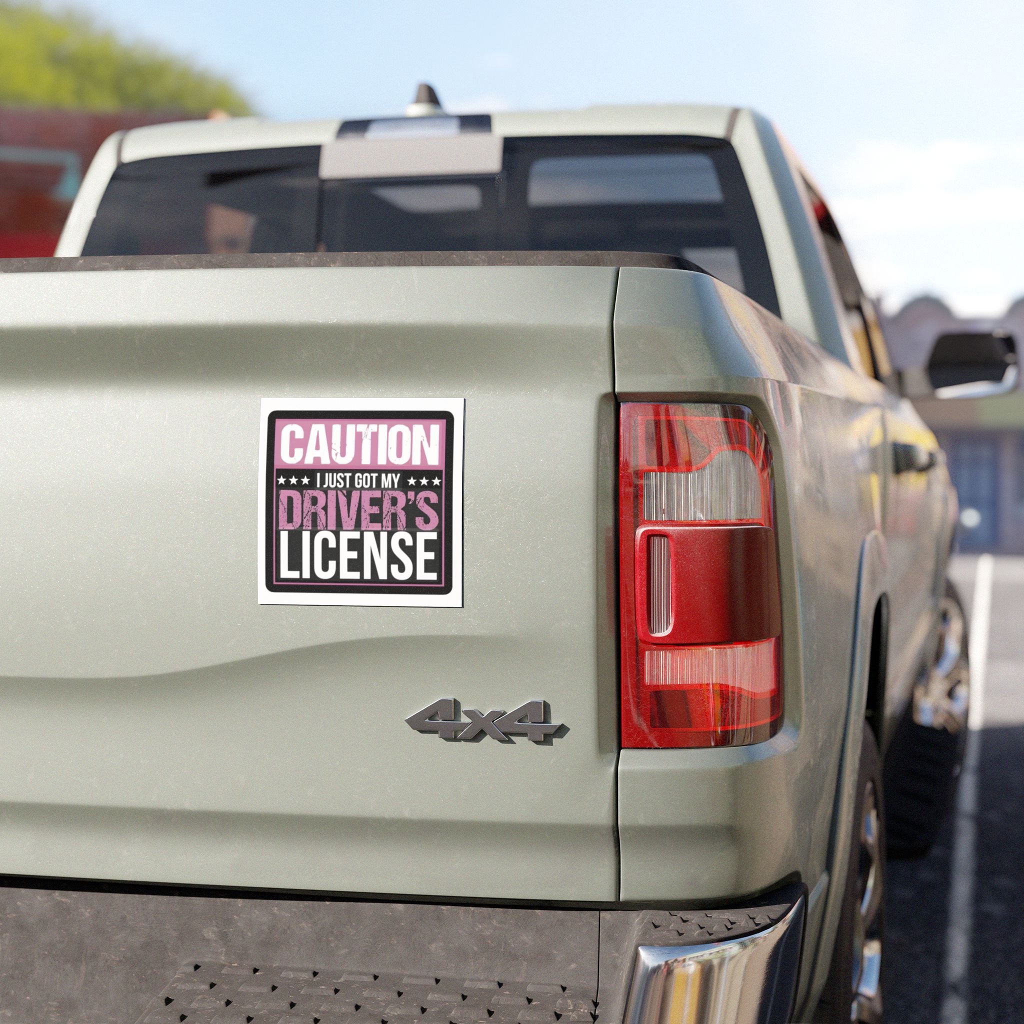 Student Driver Car Magnet — "Still Learning" Funny Driving Reminder